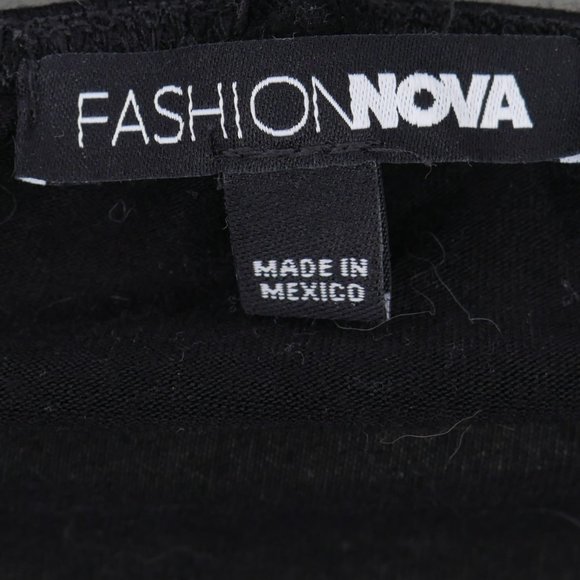 Black Fashion Nova BodySuit - Picture 4 of 4